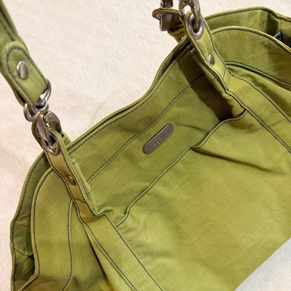 Baggalini Baby Hampton Nylon Shoulder Tote Bag Purse Travel - Picture 5 of 9